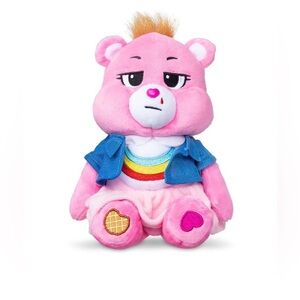 Stranger Things x Care Bears Fun Size Plush - Cheer Bear as Eleven